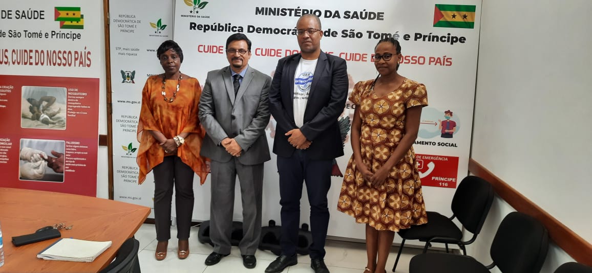 Ambassador met Mr. Celsio Junqueira, Minister for Health, Works and Social Affairs on 28 November 2022