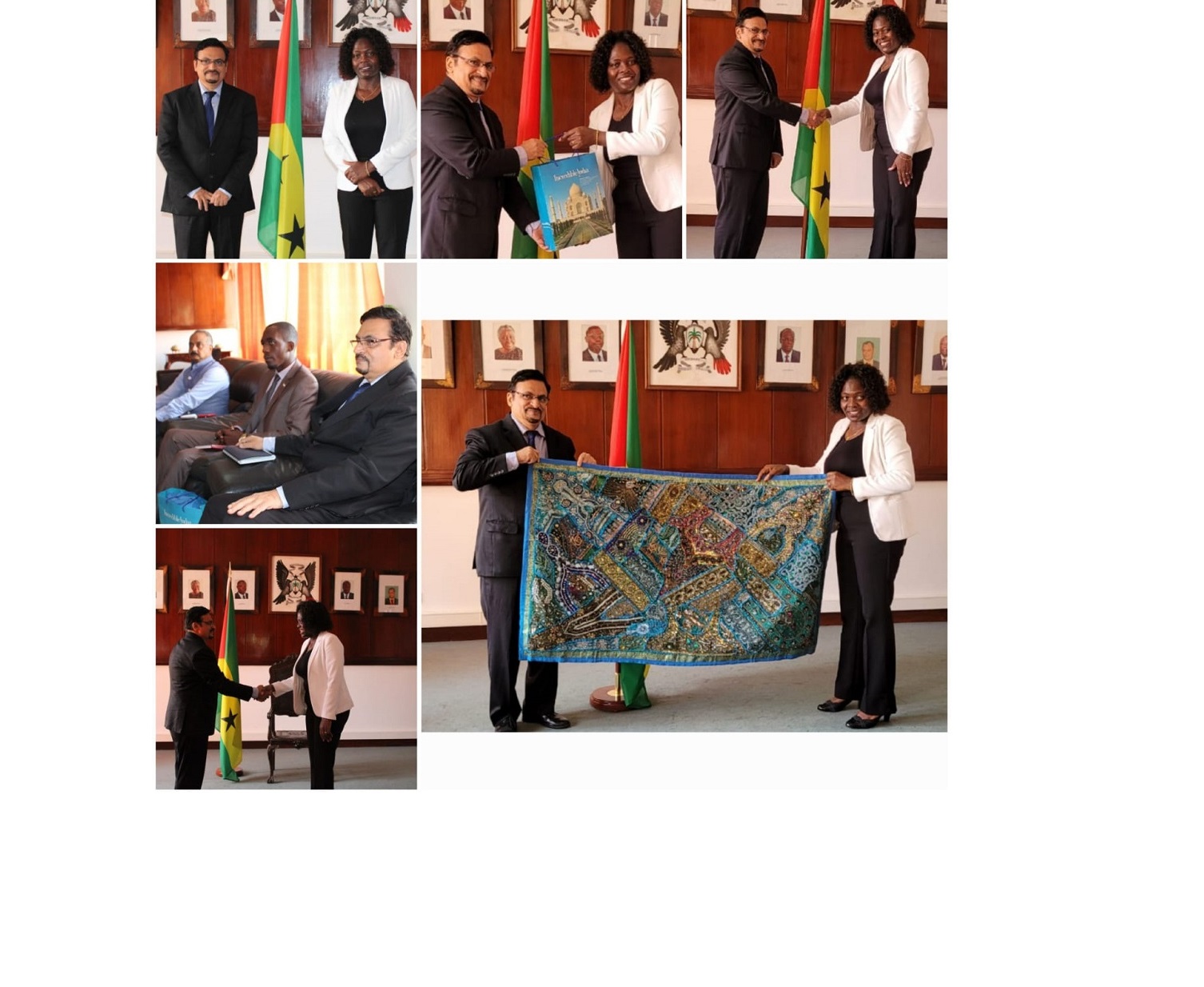 Ambassador met the President of the National Assembly (Parliament) of Republic of Sao Tome and Principe on 30 November 2022