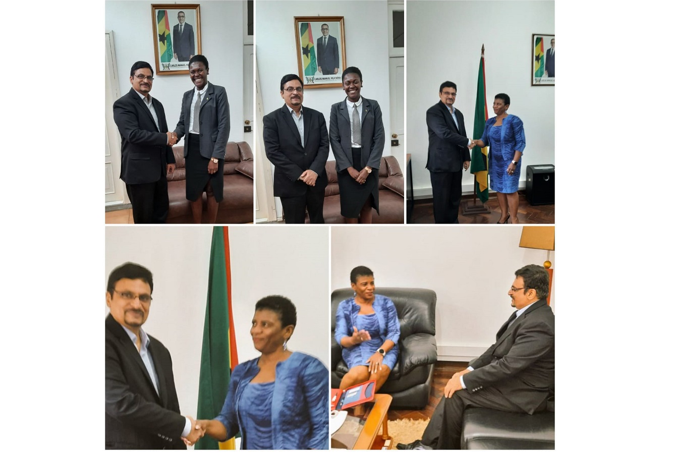 Ambassador meets the Minister for Youth Affairs and Sports and Minister for Justice and Public Administration
